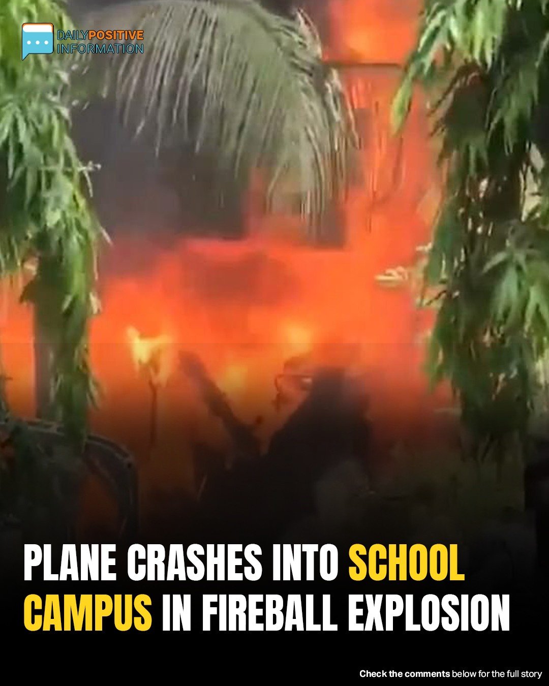 Fireball Crash Catastrophe: Bangladesh Fighter Jet Hits School During Exams