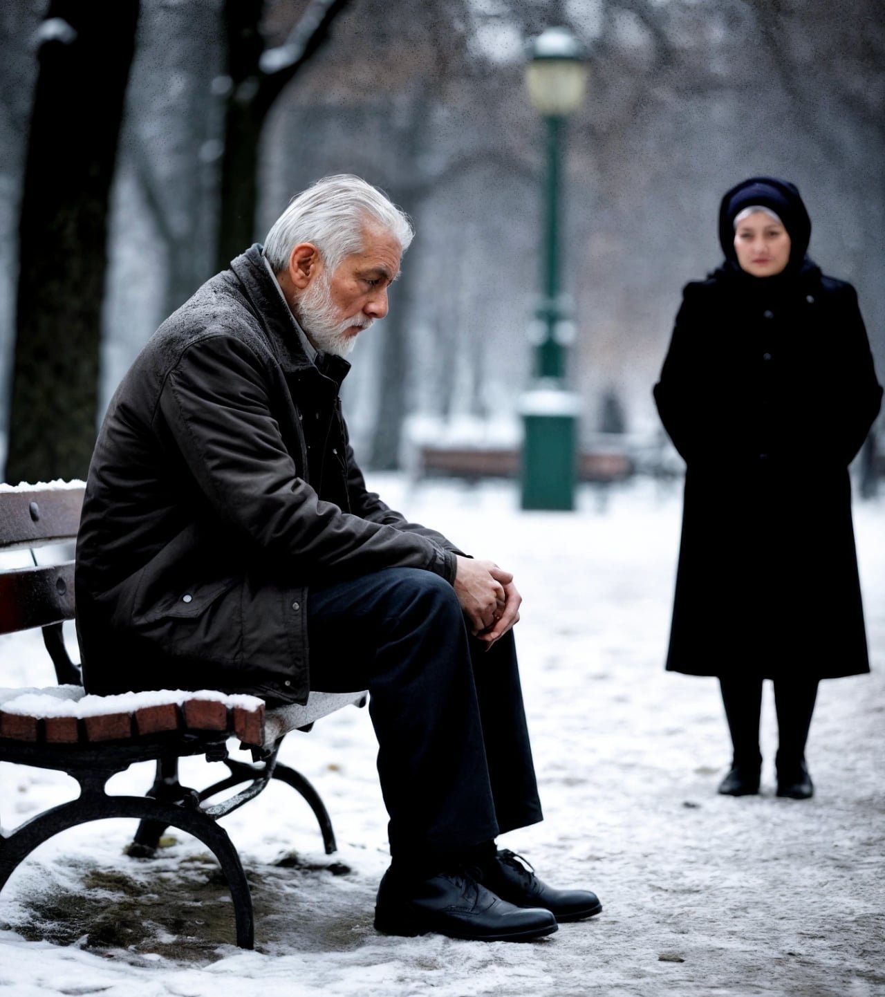 The son kicked his father out of the house at the insistence of his wife… But a random encounter in the park turned everything upside down…