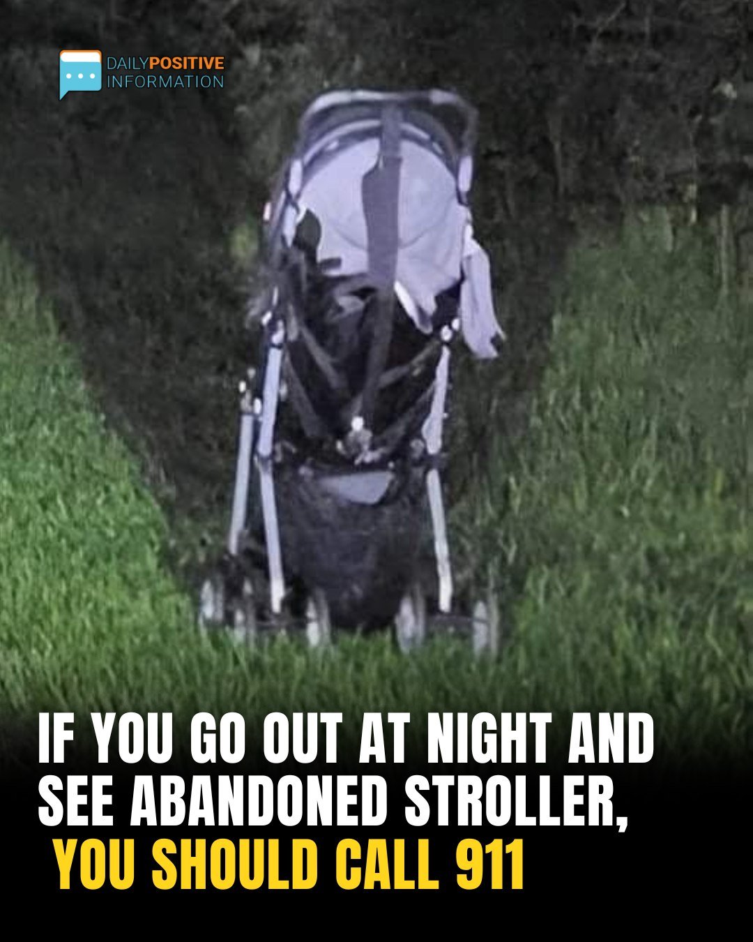 If You See Abandoned Stroller On The Side Of The Road, Here’s What You Must Do