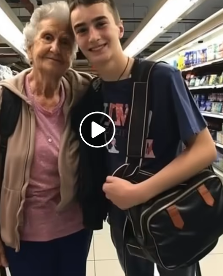 Boy Buys Groceries for Struggling Old Lady — Days Later, a Miracle Saves His Grandma