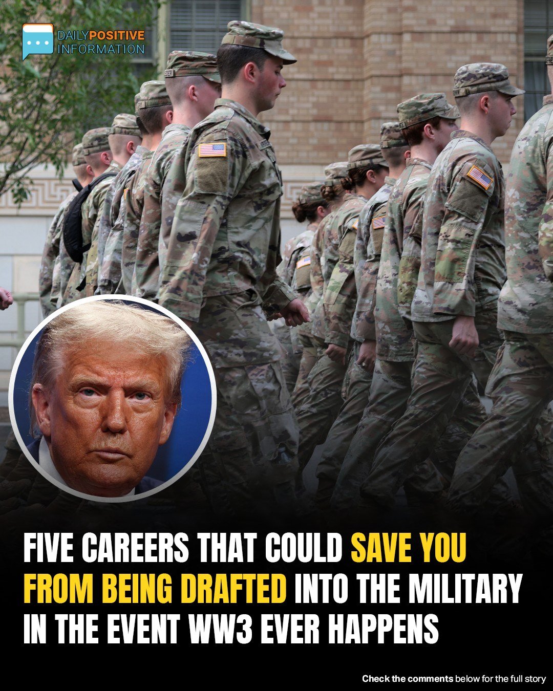 5 Careers That Could Keep You Out Of WW3 If Drafts Return