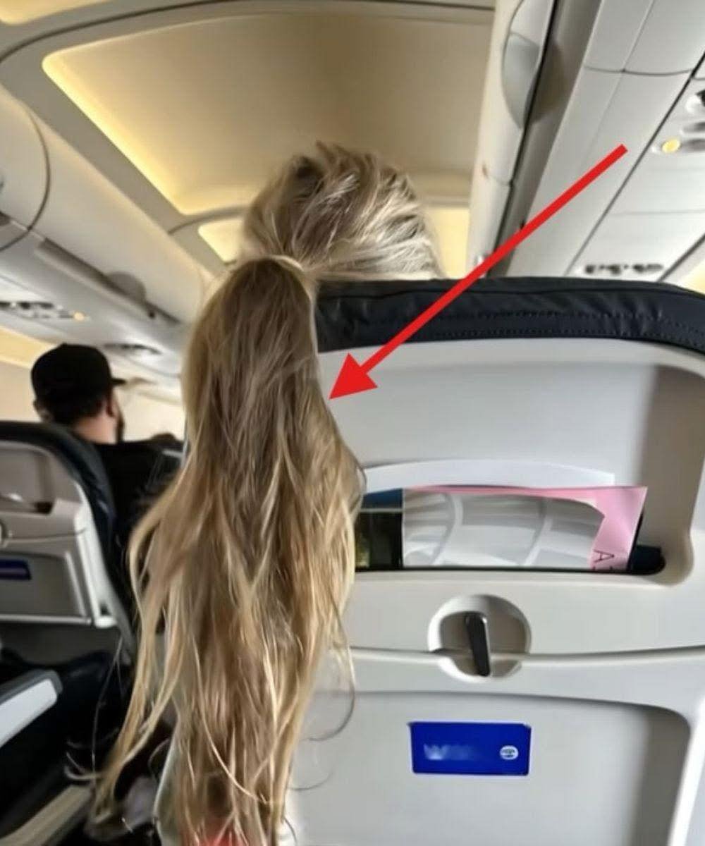 When Her Hair Took Over My Flight, I Gave Her a Lesson She’d Never Forget