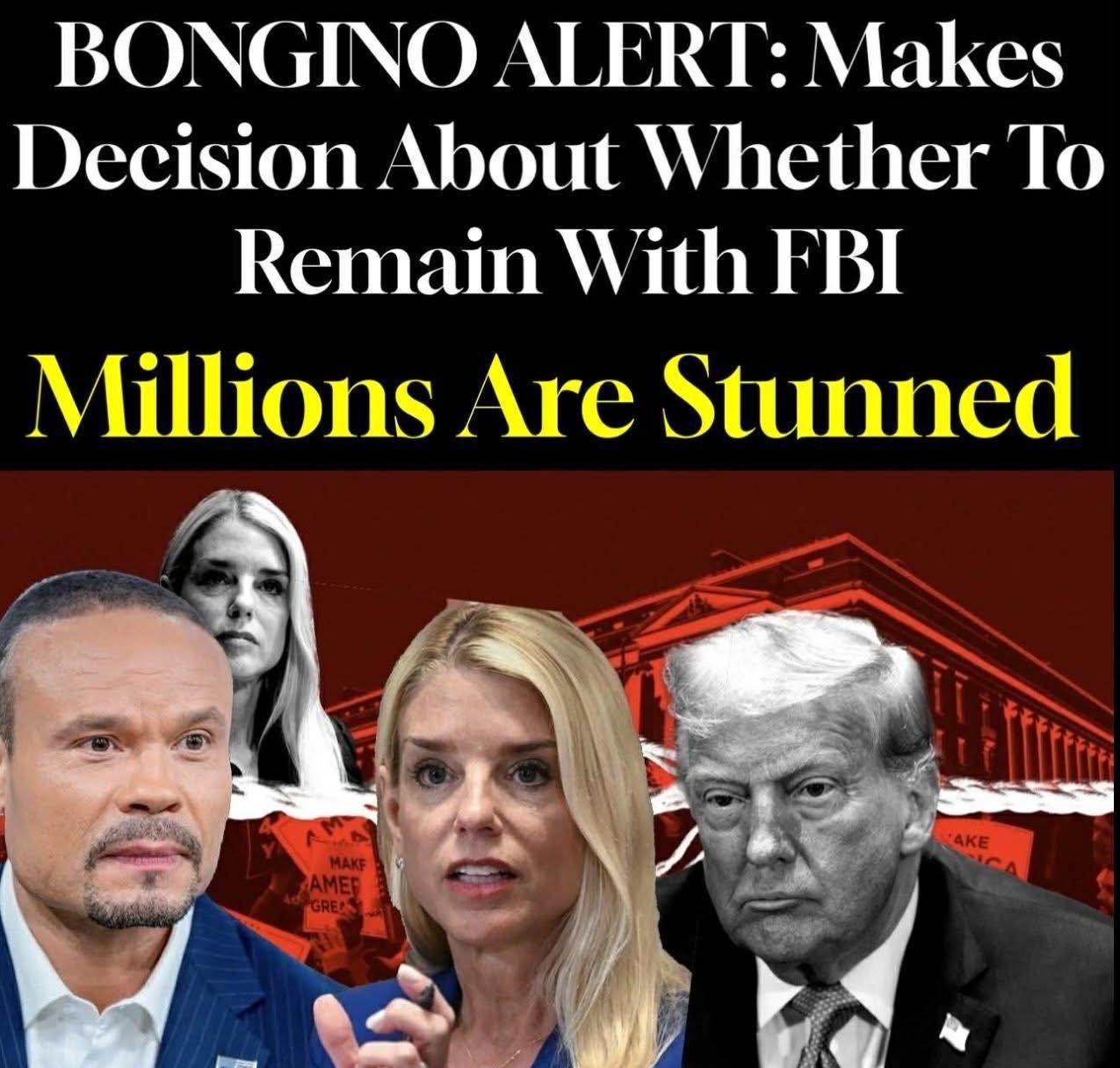 Tucker Carlson Says Bondi Destroyed Bongino’s Podcasting Career