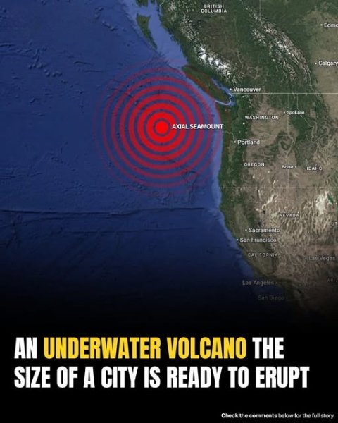 Pacific Northwest Faces Deep Sea Fury: Undersea Volcano Inches Toward Eruption
