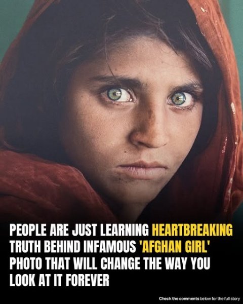 The Heartbreaking Truth Behind The Iconic ‘Afghan Girl’ Photo Will Leave You Speechless