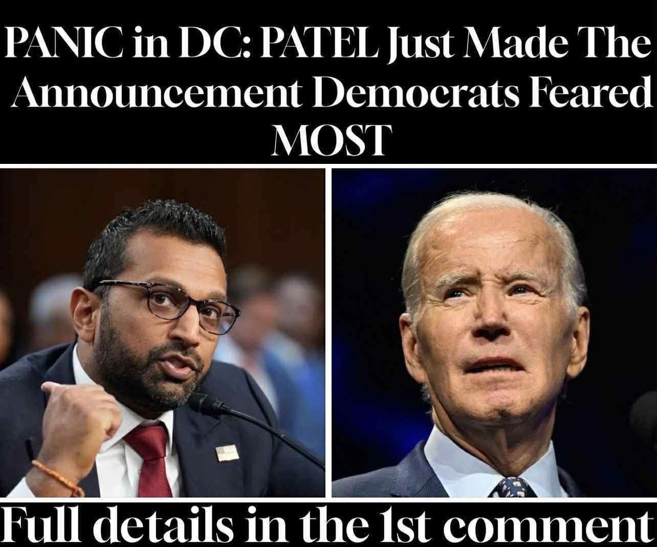 FBI’s Patel Responds To Reports Of Internal Chaos Following Epstein Fallout