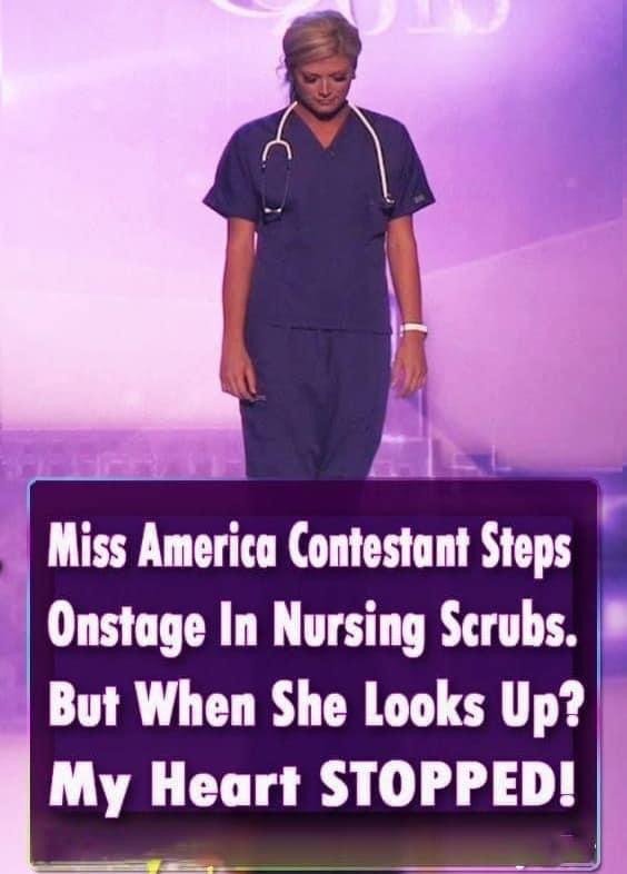 Miss America Contestant Kelley Johnson Delivers Powerful Nursing-Inspired Speech