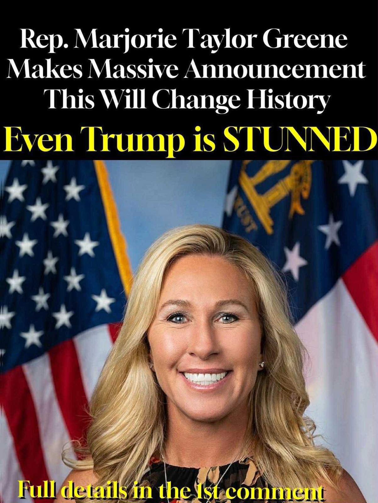 Marjorie Taylor Greene Says Trump Supports Her Push to Redraw Congressional Maps Without Counting Non-Citizens