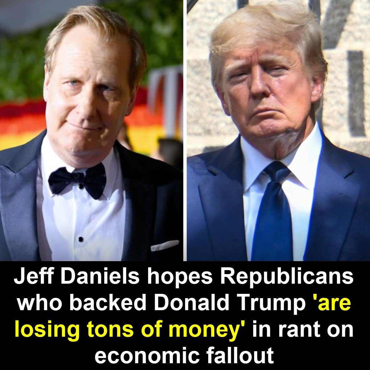 Jeff Daniels Criticizes Trump Supporters in Fiery Rant