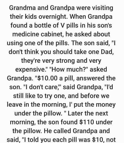When Grandma and Grandpa Stayed the Night…