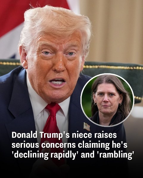 Mary Trump claims her uncle is fading—‘declining rapidly’ and making incoherent statements.