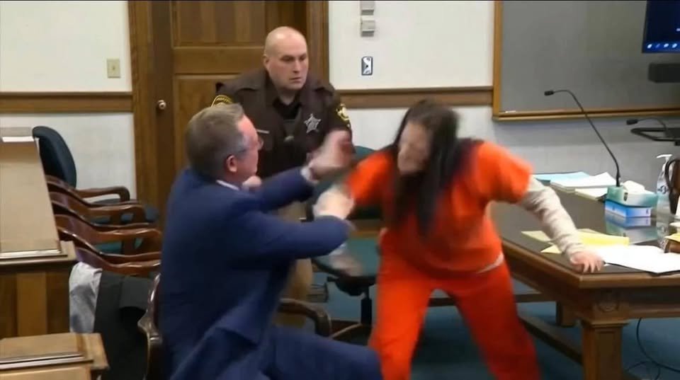 She was in his cell, waiting to be executed, and he asked as a last