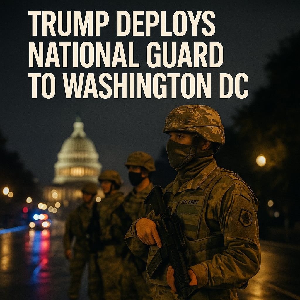 BREAKING: Trump Sends Armed Night Patrols Into the Capital