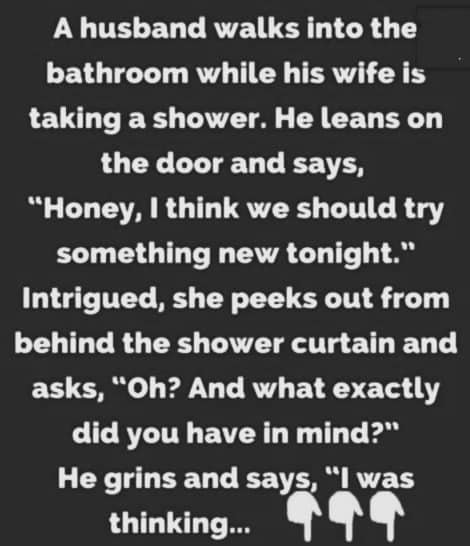 Confession for the Shower