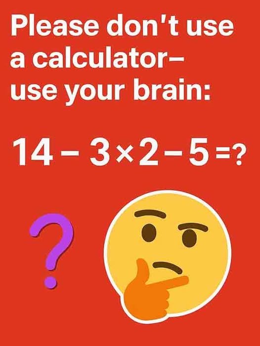 You’re smart enough to solve this tricky math riddle
