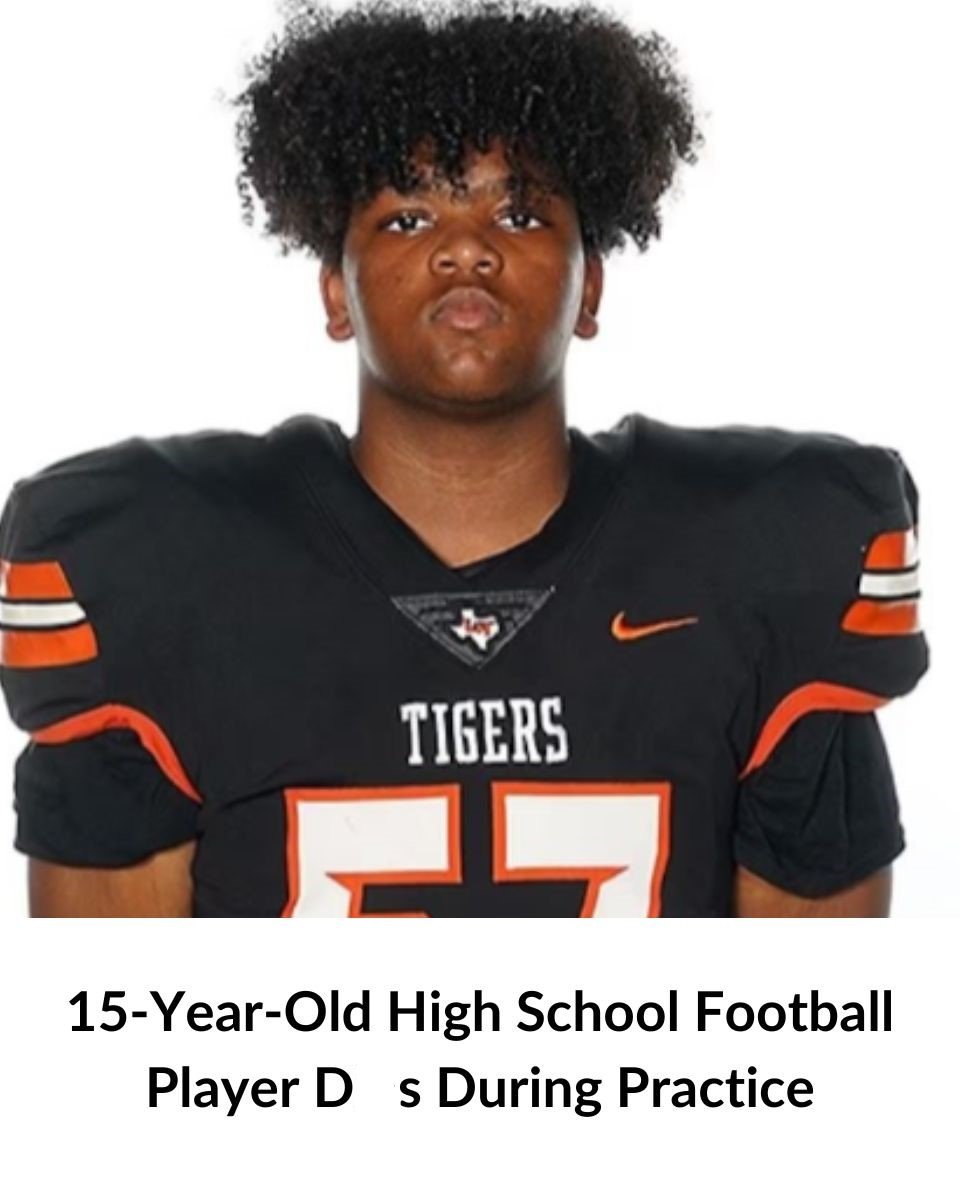 15-Year-Old High School Football Player Passes Away During Practice