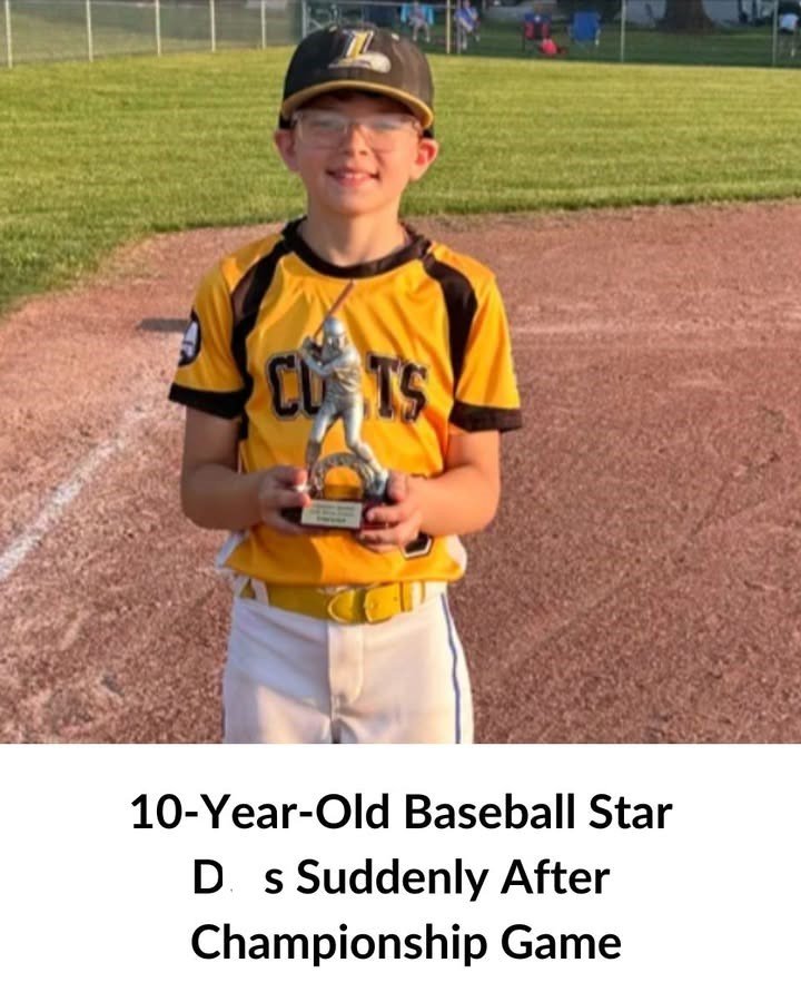 10-Year-Old Baseball Player Passes Away Unexpectedly Following Championship Game