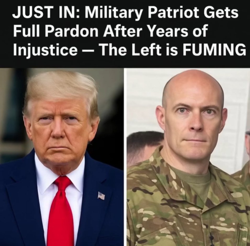 Trump Pardons Military Hero Who Refused to Back Down