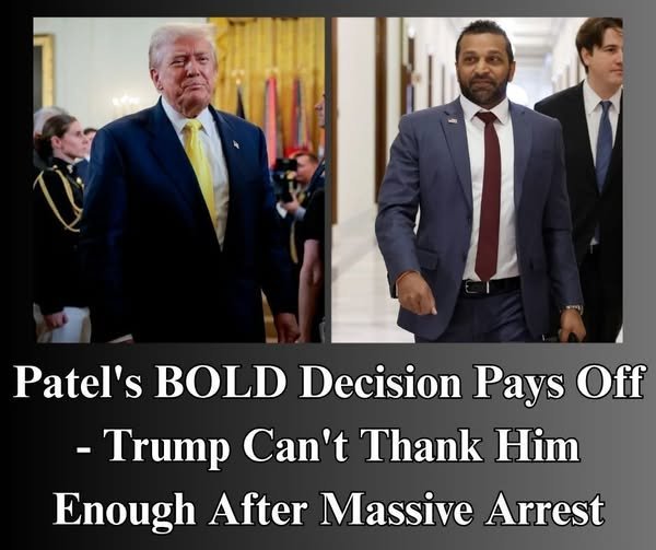 Patel Celebrates 200 Days Of FBI Arrests, Drug Seizures, And Child Rescues