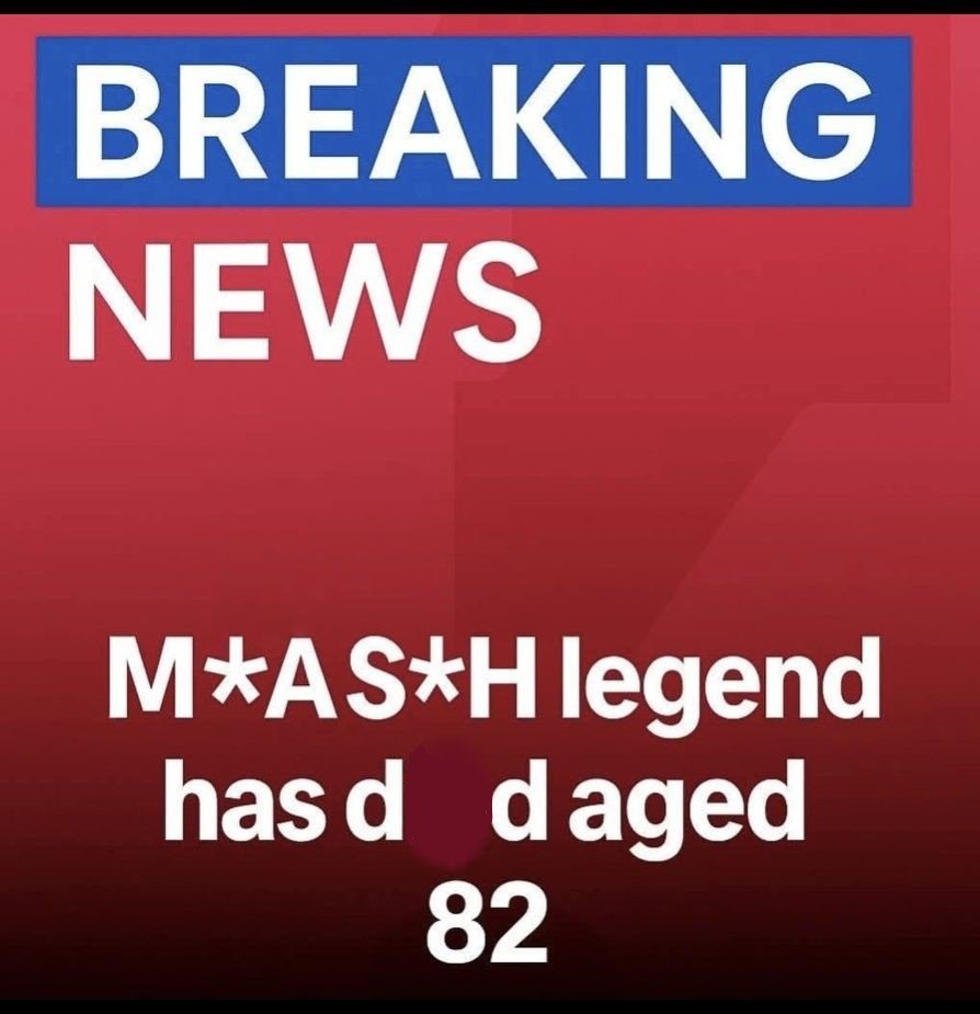 Iconic M*A*S*H actor passes away at 82