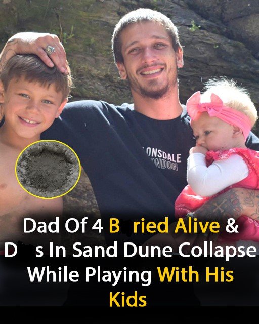“Loving” father loses life after sand dune gives way on beach while kids look on
