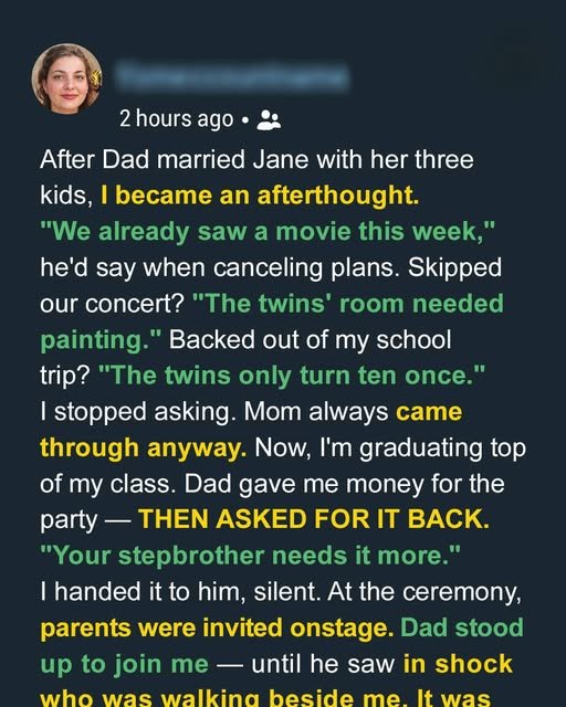 My Dad Ignored Me After the Divorce—Until My Graduation Party Changed Everything