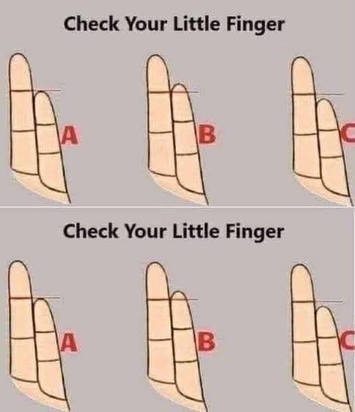 Your little finger reveals beautiful things about your personality