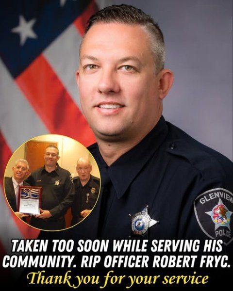 Paying Tribute to Officer Robert Fryc: Remembering His Life After the Tragic Incident on His Way to Work