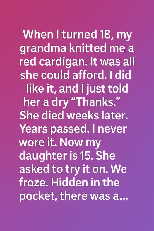 A Simple Sweater, A Lasting Message of Love