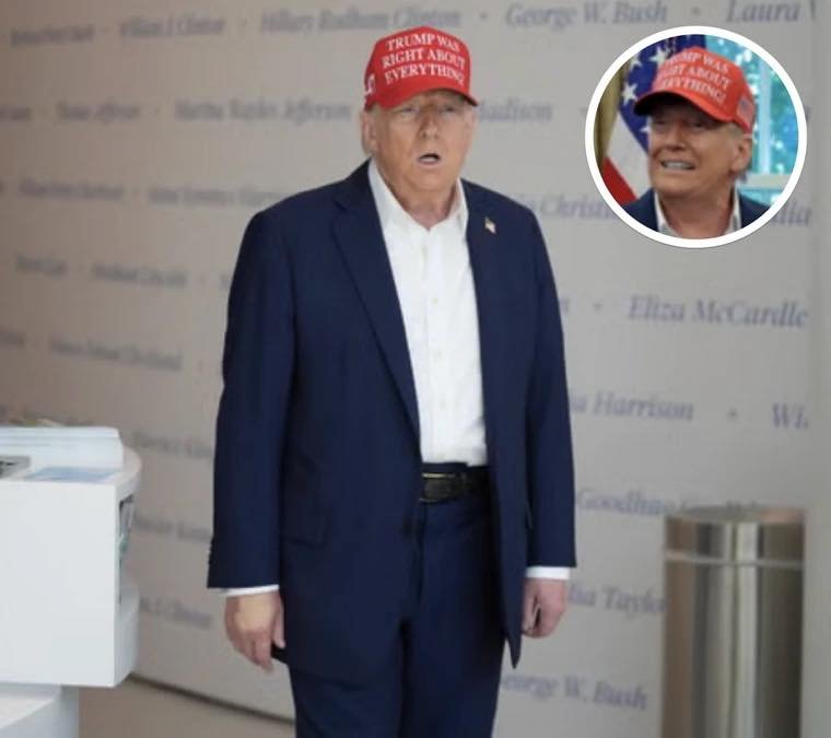 Trump Sparks Concern After Observers Notice Tiny Detail in Photo