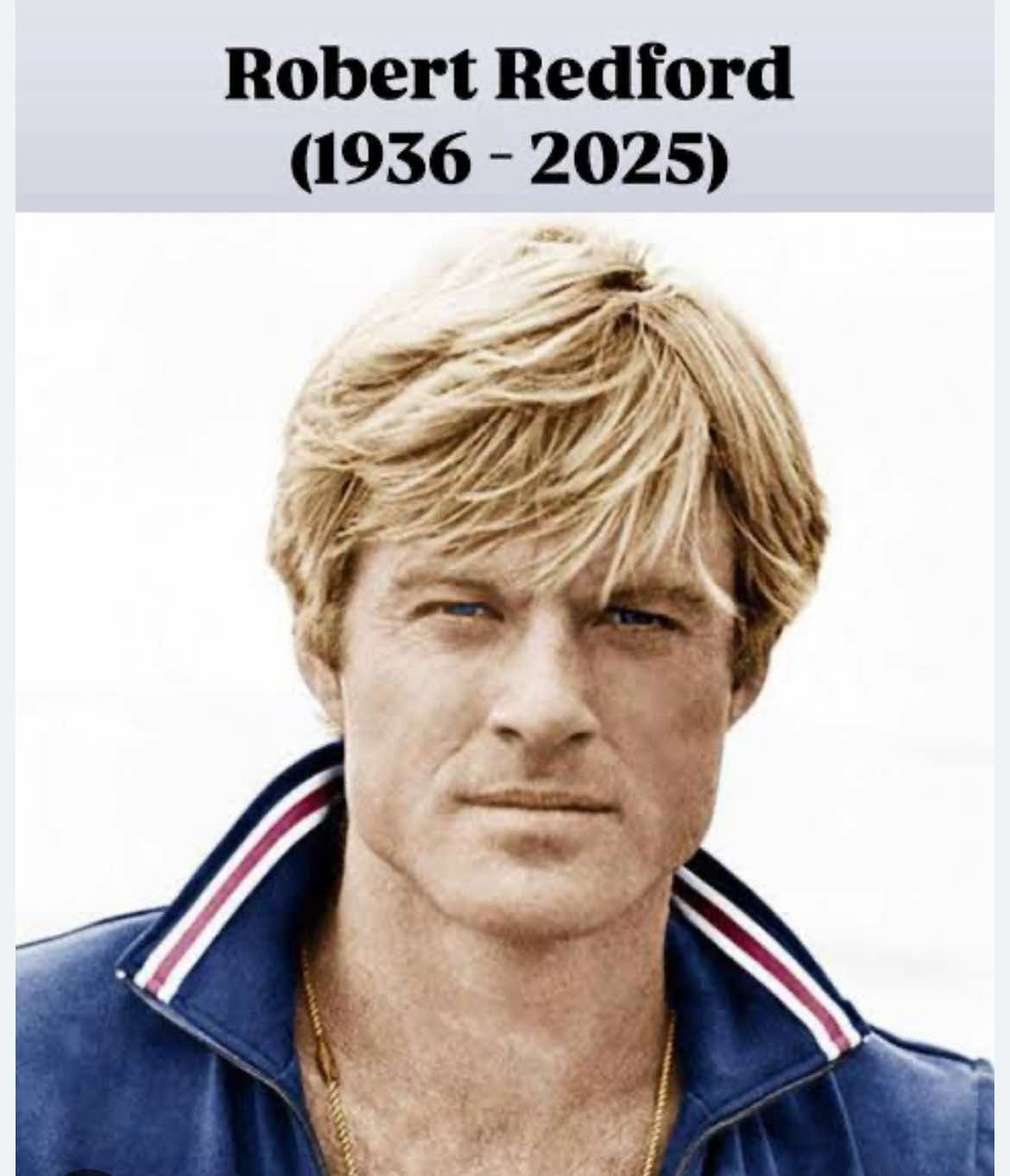Legendary actor and director Robert Redford dies at 89