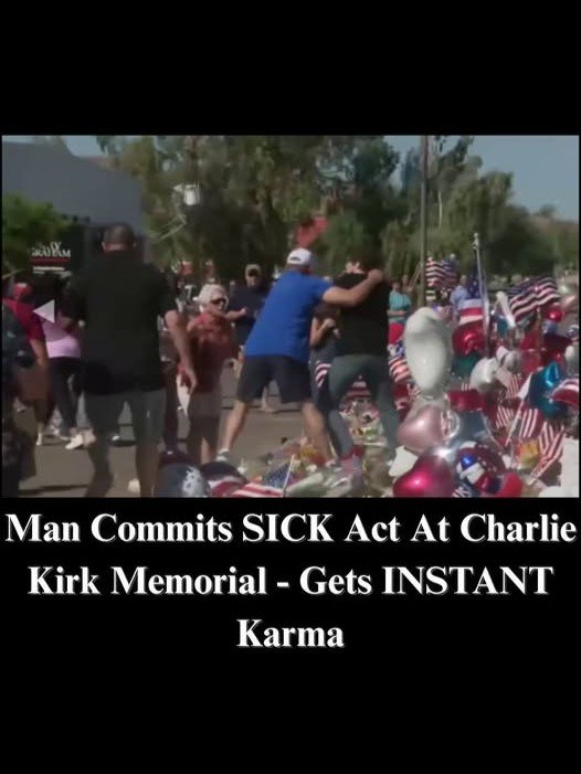 Man Arrested For Sick Act At Charlie Kirk Memorial