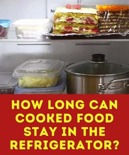 How long is it safe to keep cooked food in the fridge? Here’s the maximum time limit you shouldn’t go past