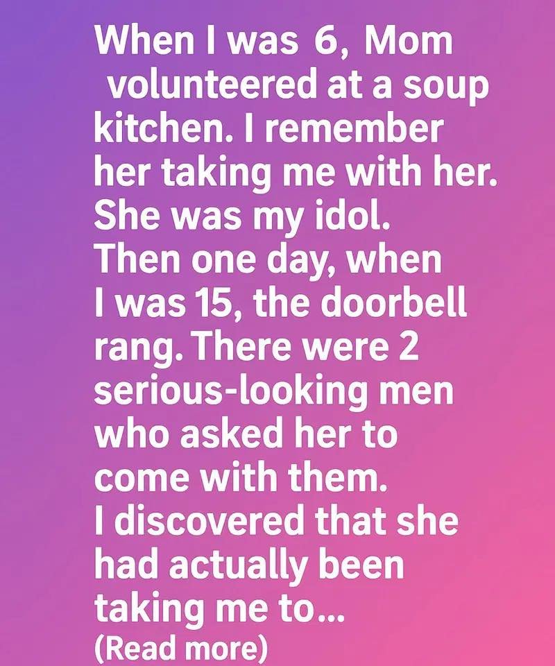 The Secret Behind the Soup Kitchen: My Mom’s Hidden Mission