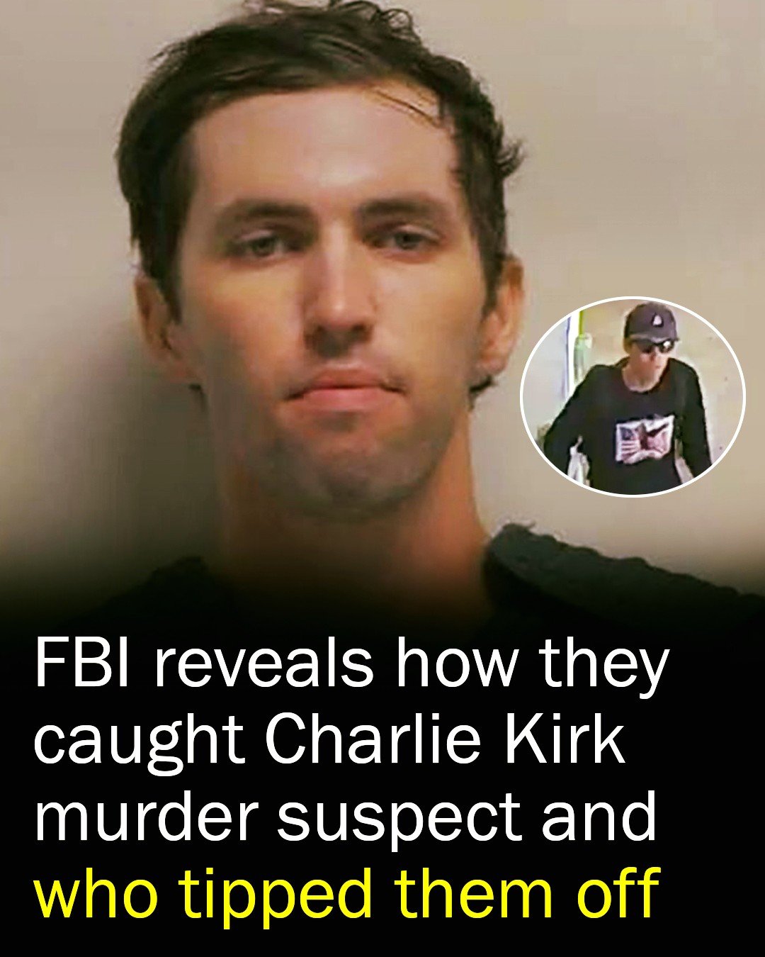 Authorities release mugshot of Tyler Robinson, suspect in Charlie Kirk shooting