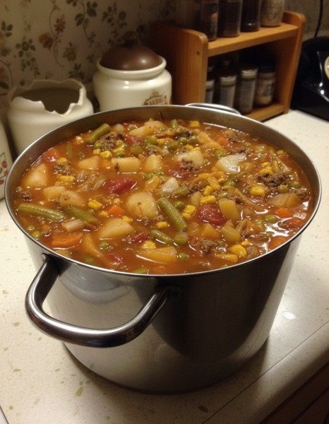 Best Ever Easy Vegetable Beef Soup