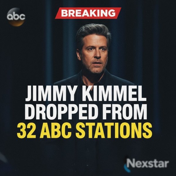 BREAKING: JIMMY KIMMEL DROPPED FROM 32 ABC STATIONS