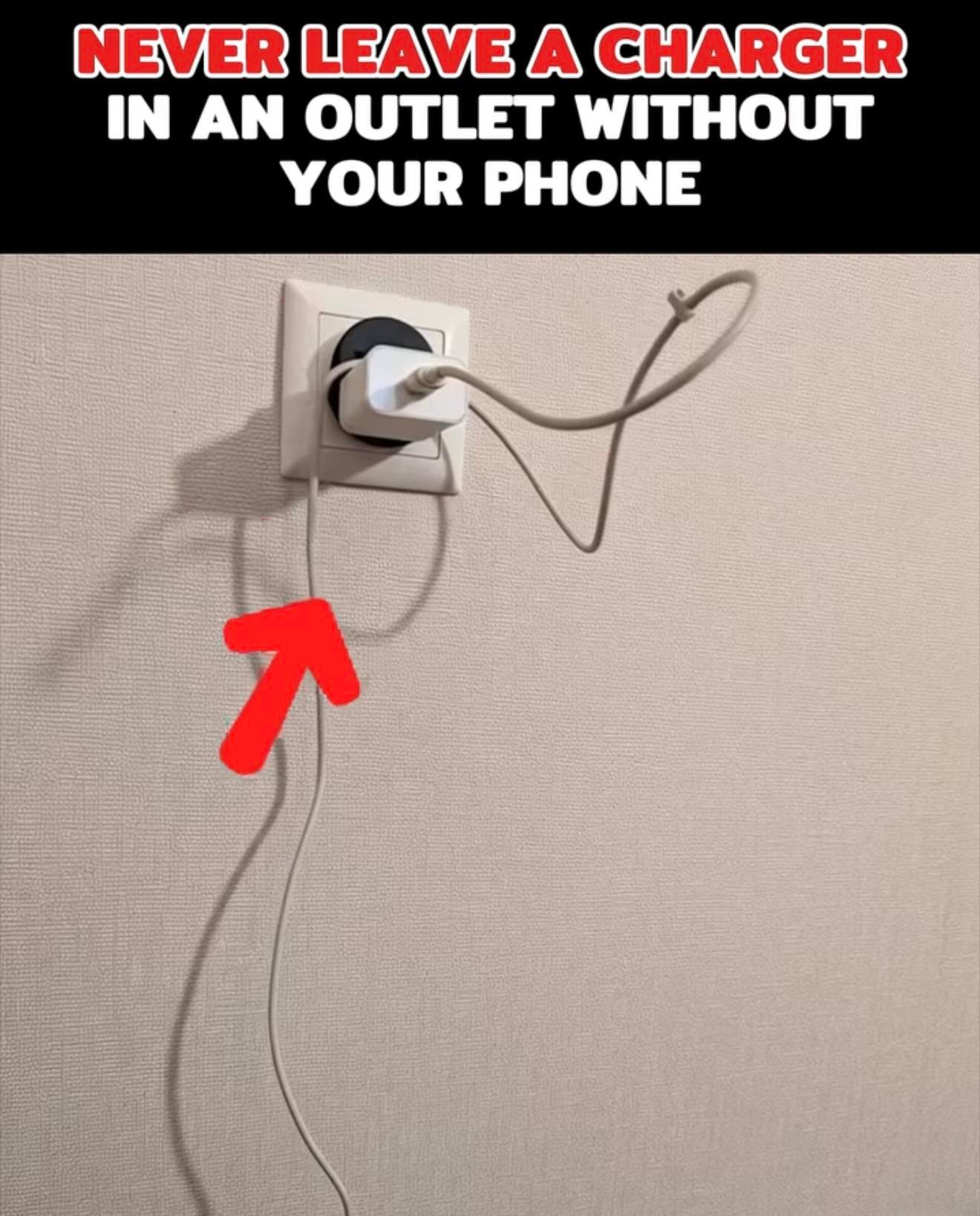Never leave a charger in an outlet without your phone: I’ll reveal the 3 main reasons