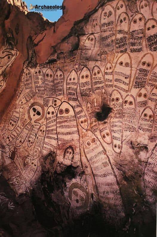 Aboriginal Rock Art Discovered in the Ruins of the Cave