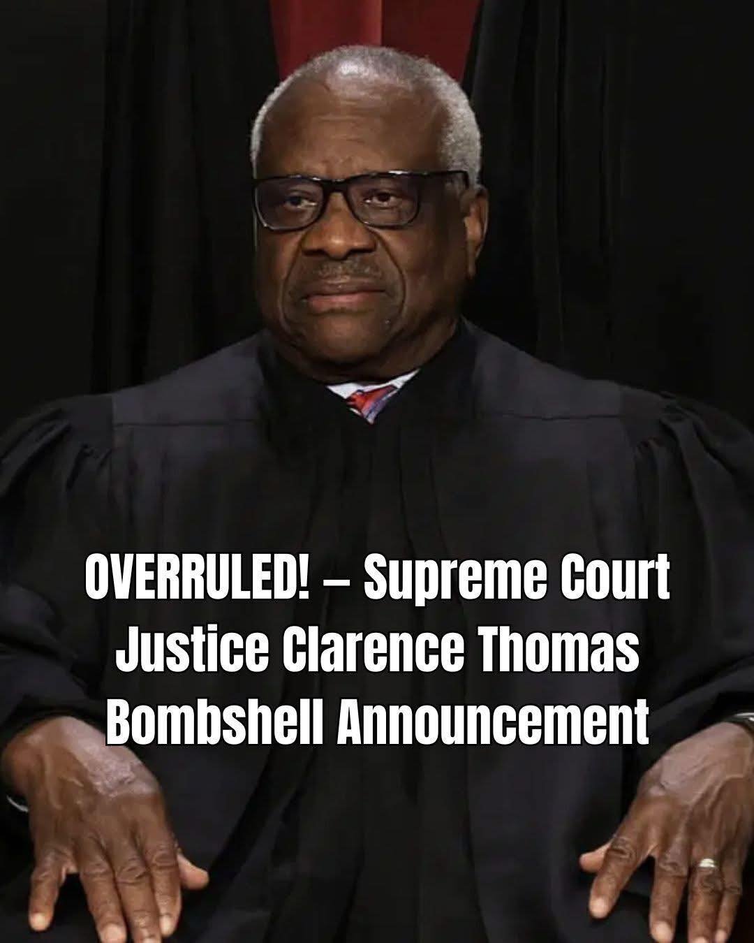 Justice Clarence Thomas Defends Overturning Precedent-Setting Cases