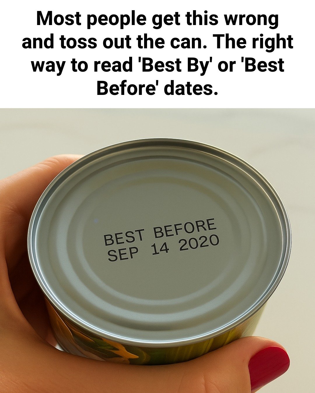 The Reality of Eating Expired Canned Goods