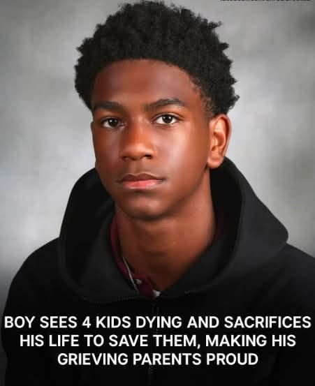 A teenager dies while rescuing four children from dangerous waters, leaving a heroic legacy