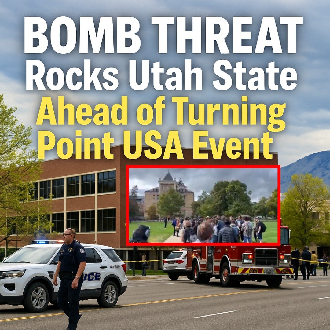 BOMB THREAT Rocks Utah State Ahead of Turning Point USA Event
