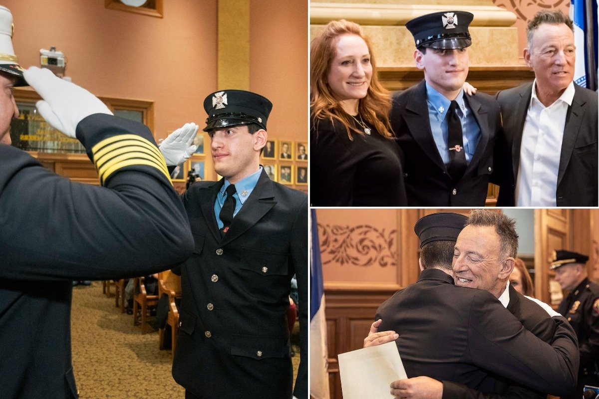 Bruce Springsteen’s youngest son Sam shows he’s truly “Tougher Than The Rest.