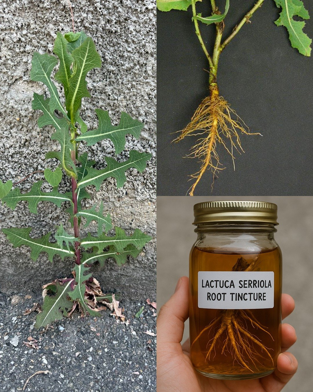The Hidden Power of Lactuca serriola Root (Prickly Lettuce Root)