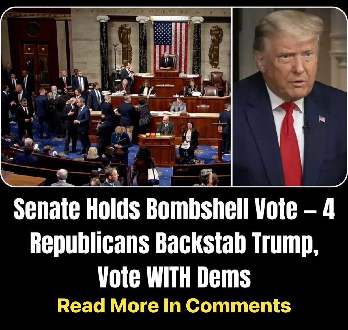 Senate GOP Leaders Succeed In Protecting Trump Tariffs