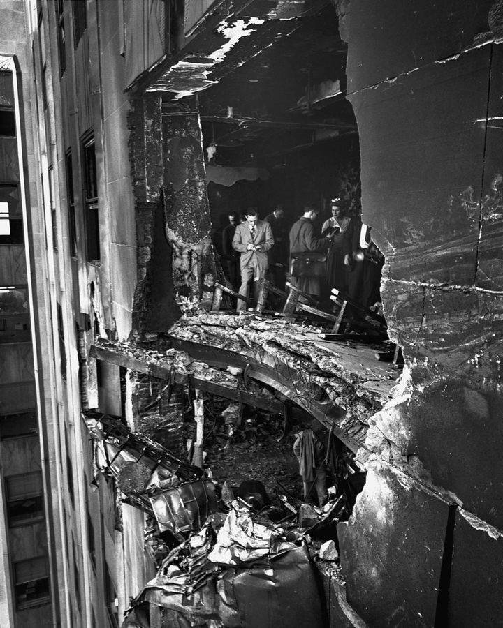 The B-25 that crashed into the Empire State Building