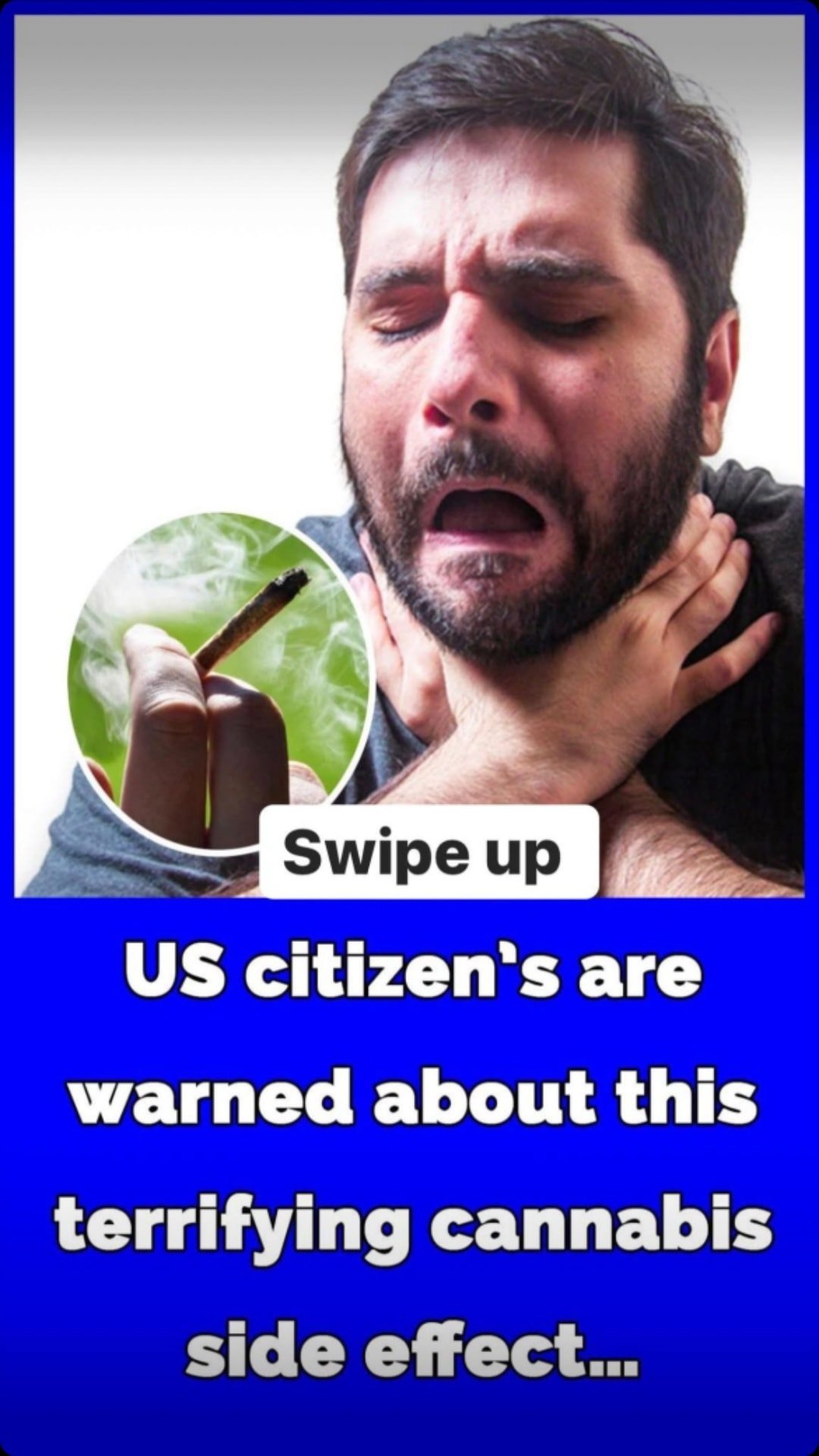 What is ‘scromiting’? US citizens warned about terrifying cannabis side effect