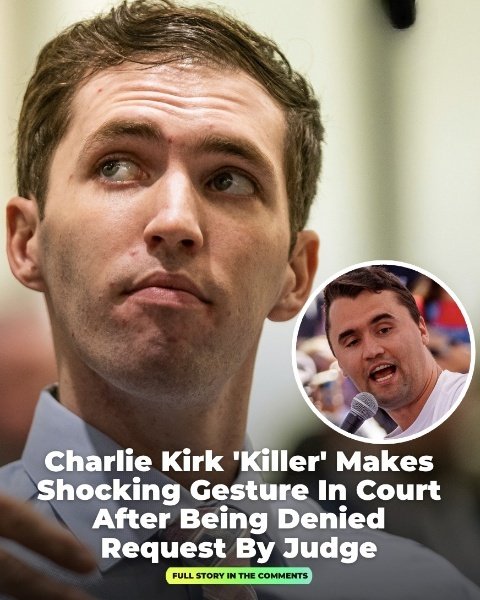 Charlie Kirk’s alleged attacker reacts shockingly in court after judge denies request