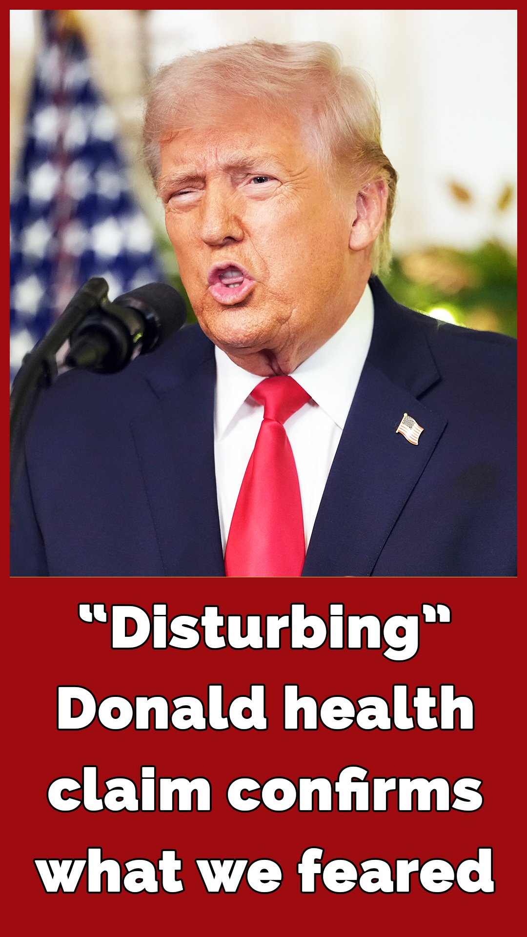 Medical expert shares “very disturbing” take on Donald Trump’s health after “manic” speech